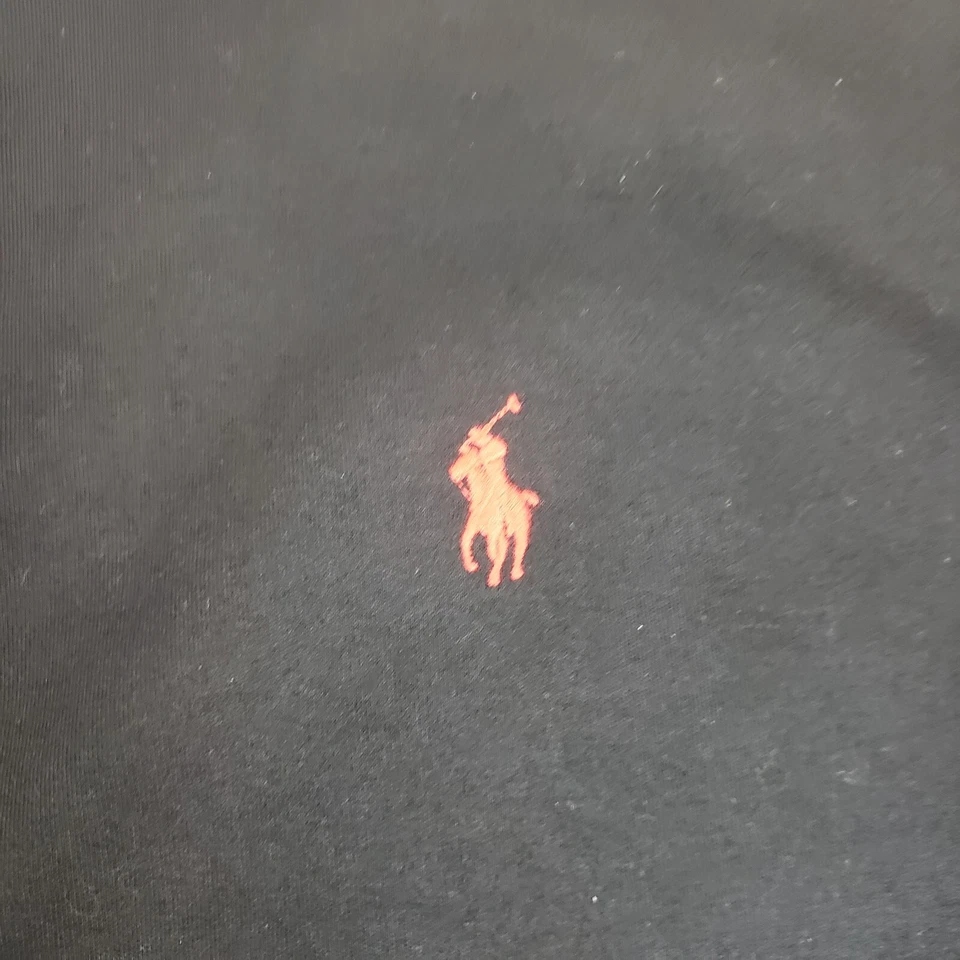 Polo Ralph Lauren Full Zip Track Jacket Mens XLT Tall Black Red White - Image 4 of 4