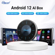 ALL-IN-1 Ottoaibox Multimedia Car TV Box Wireless Carplay Adapter Android 8+128G