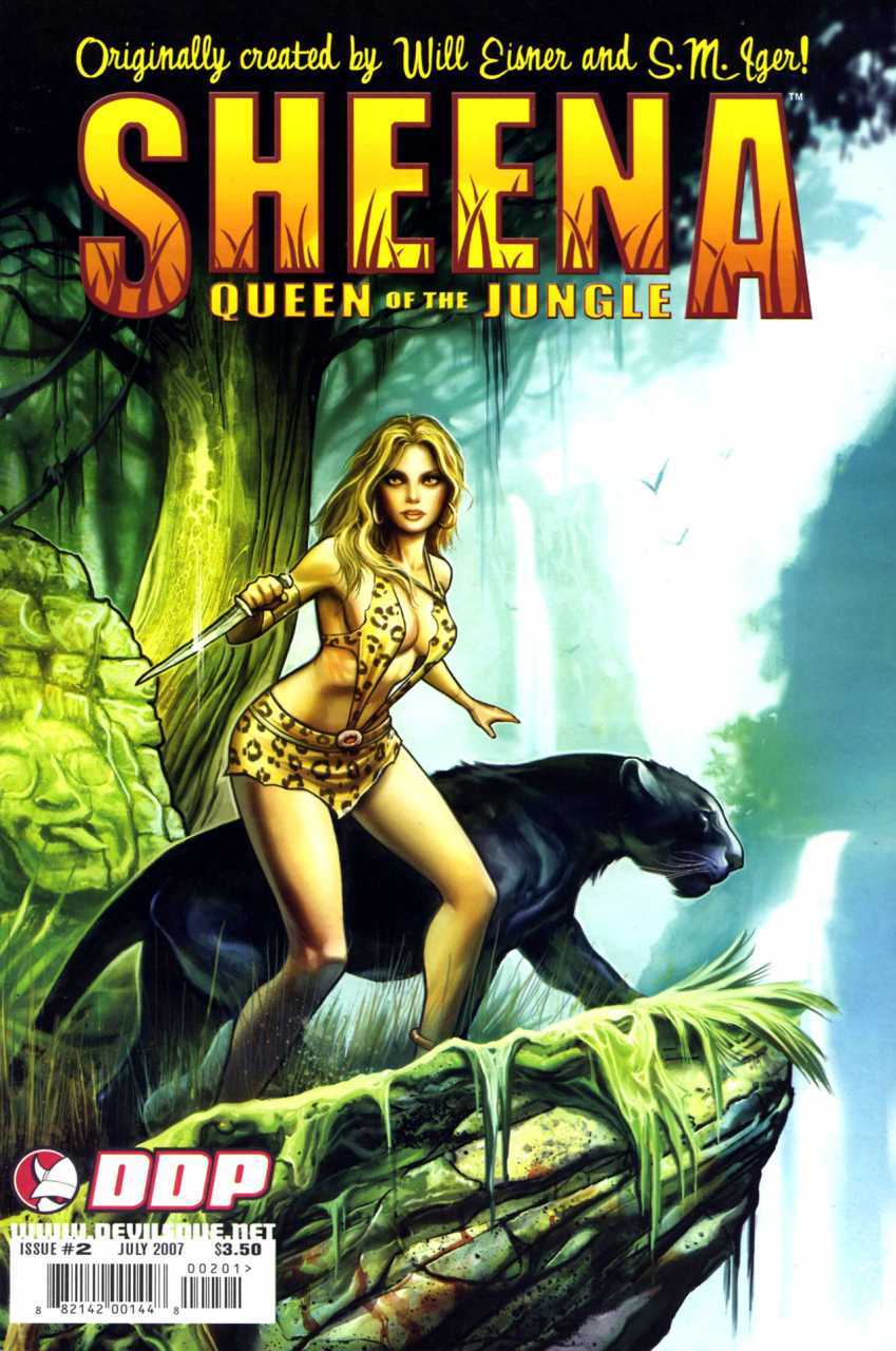 SHEENA Queen of the Jungle (2007) #2 - Cover A - Back Issue