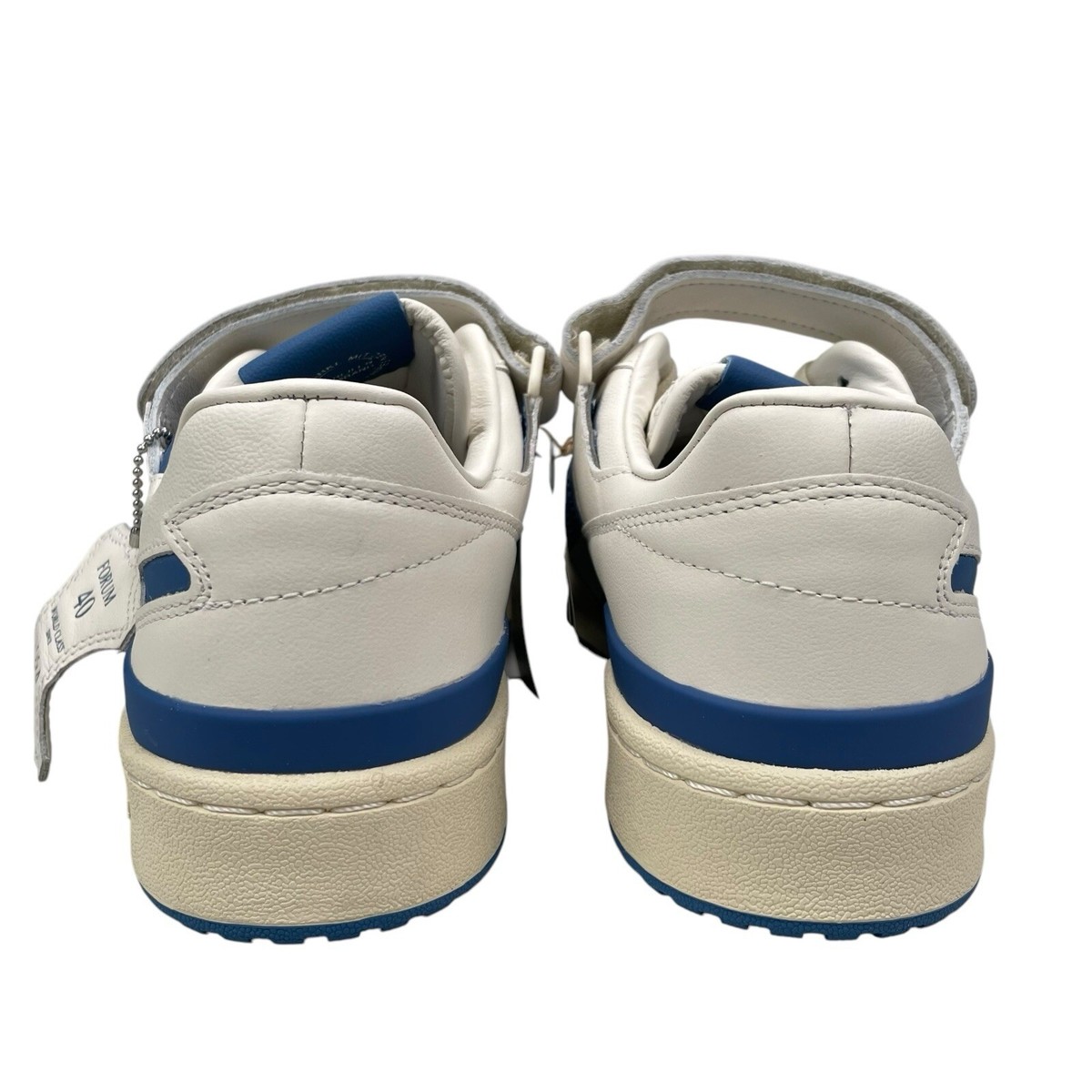 Adidas Forum 84 Low Goat Skin Leather White Royal Shoes JI4658 Mens Sizes 8.5-10 adidas Forum Low White Trace Royal for Sale | Authenticity  main image 4