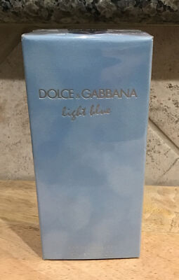 DOLCE & GABBANA Womens LIGHT BLUE Eau de Toilette Spray 1.6 fl.oz.Fragrance  NEW