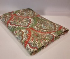 100 Cotton Earthy Floral Scroll Tablecloth 60x105 Quality