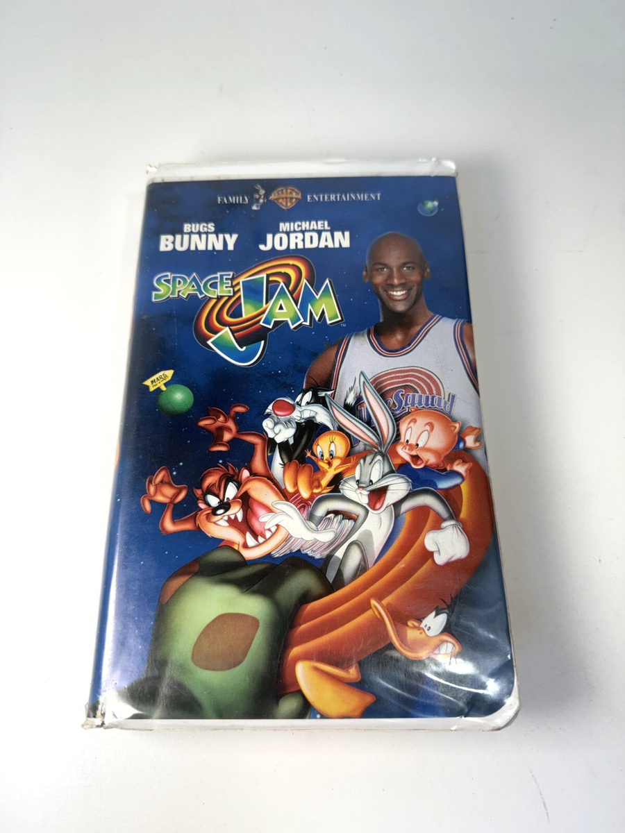 VHSビデオ　ブルース・ジャム・セッション Space Jam (VHS 1997) Bugs Bunny, Michael Jordan Warner Bros