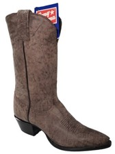 Tony Lama Womens Sz 5 B Western Boots Factory Distressed Brown Black Leather NEW