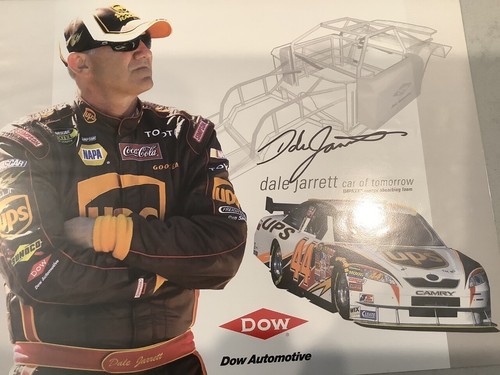 DALE JARRETT AUTOGRAPHED 2007 TOYOTA CAMRY UPS KENTUCKY DERBY DIECAST & CARD - Picture 11 of 12