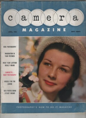 Camera Magazine Bird Photography & Camerette April 1953 102121nonr