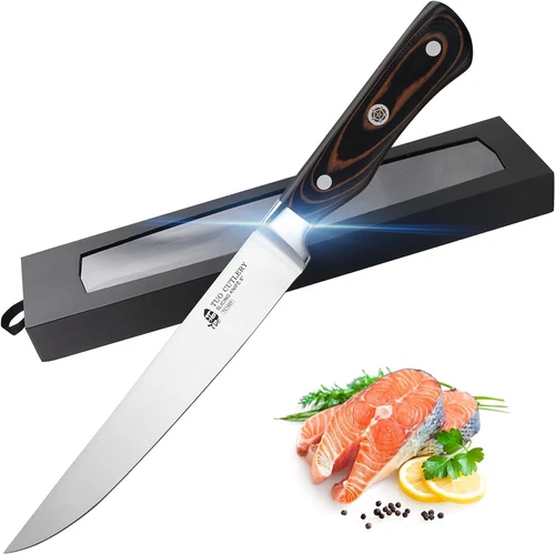 SLICING KNIFE 8" TUO Chef Kitchen ultra-sharp blade Knife