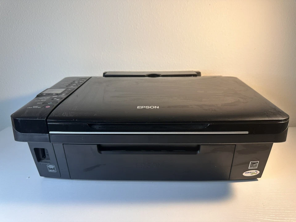 Epson Stylus NX420 All-In-One Inkjet Printer - Black Needs Power Cord - Image 2 of 4