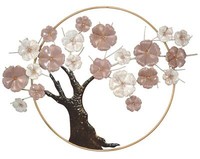"Wanddekoration \"Baum\" Wandbild Metallbild Wanddekor Wandapplikation Wanddeko"