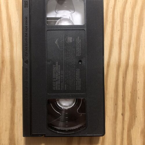 ALICE'S ODYSSEY (VHS, 2002) Sophie Lorain Martin Drainville In French With Sub - Imagen 3 de 4