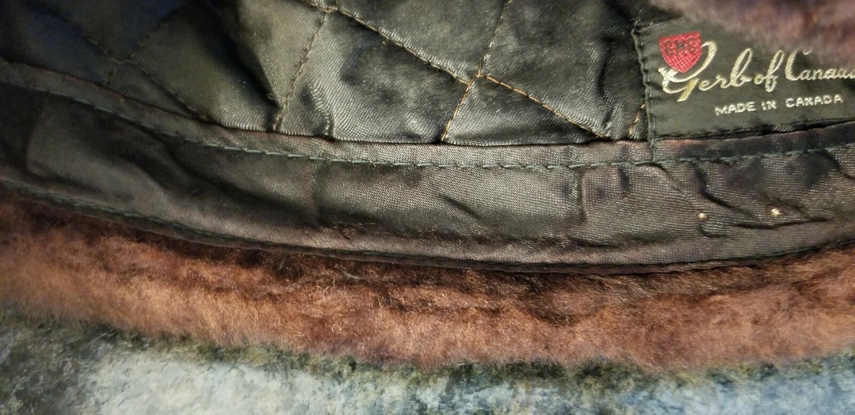 Vintage Gerb of Canada Brown Winter Hat | eBay