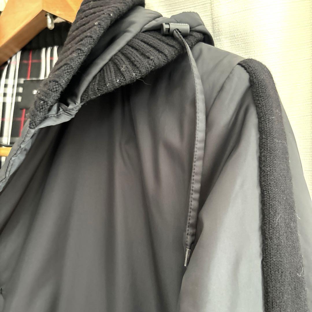 Burberry Black Label Long Coat Nova Check Polyester Size M For Men thumbnail 15