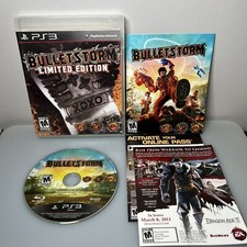 Bulletstorm Limited Edition (Sony PlayStation 3) PS3 CIB Complete With Manual