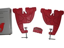 Ski Snowboard Vise Ski Snowboard Tuning Vise Tune vise Pair Red  Red edger