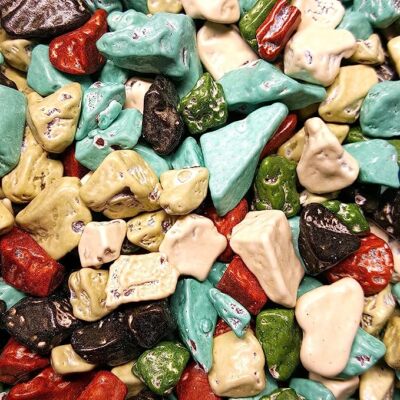 Chocolate Stone Candy | Colourful Rock Candies, Packaging Type: Loose