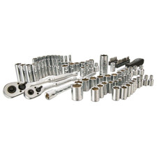 Sae Metric Mechanics Tool Set 85-piece Ratchet Socket Sets 14 In. And 38 In Sae Metric Mechanics Tool Set 85-piece Ratchet Socket Sets 14 In. And 38 In