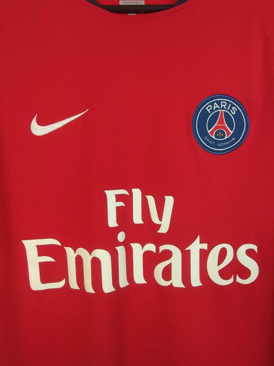 Paris Saint-Germain PSG Training Jersey Football Shirt Red