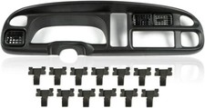 Cubierta de bisel de tablero PIT66 compatible con Dodge Ram 1998 1999 2000 2001 2002