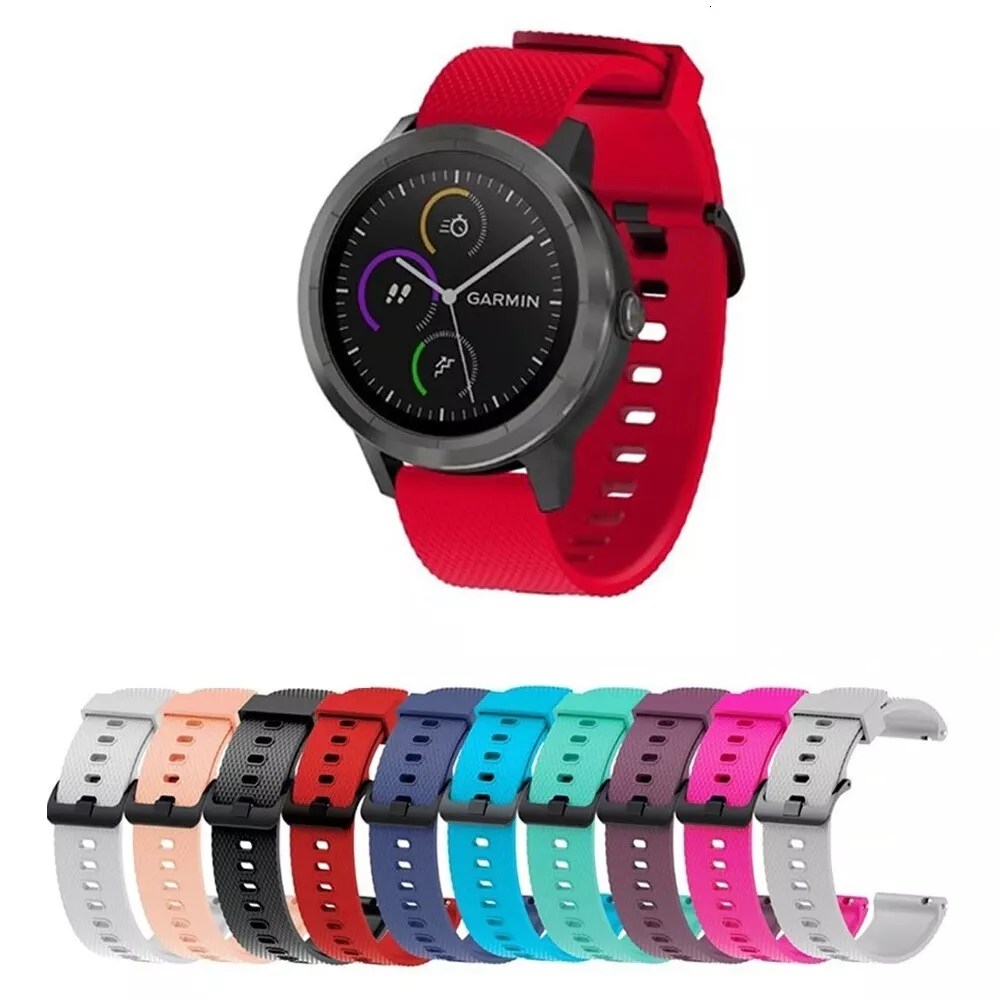 Garmin Vivoactive Music WatchSilicone Fitness Wrist Band Strap | eBay