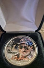2001 SILVER EAGLE DALE EARNHARDT #3 CAR 999 FINE SILVER BULLION COLLECTIBLE