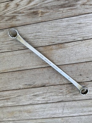 vintage VLCHEK WBH3032 box end wrench 15/16''-1'' chrome molybdenum made in USA