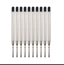 Black  PARKER COMPATIBLE BALL POINT PEN REFILL INK MEDIUM 0.7MM