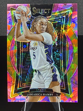 Panini 2025 Select WNBA - Concourse Dearica Hamby [Pink Ice] #10 LA Sparks