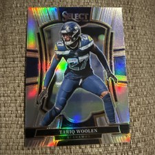 Tariq Woolen 2025 Select Premier Level Silver Prizm  Seattle Seahawks 💥