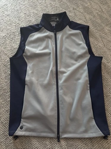 Greyson Golf Sequoia Vest Mens Size Medium Moonstone 682B 01282989 - product listing photo