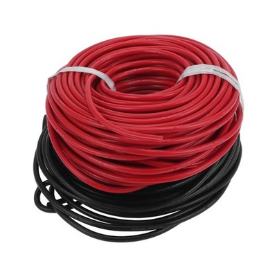 Ground Wire 60m Black Red TC 1 Set 10AWG for Car