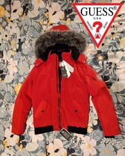 GUESS Giubbotto Uomo Rosso XS M0BL65 WDA60  – Primaloft - NUOVO CON CARTELLINO