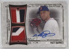2015 Topps Museum Collection Gold 21/25 Matt Barnes #SSD-MBS Auto 0qo1