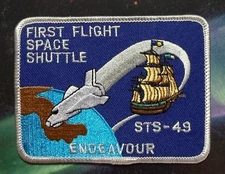 STS-49 SPACE SHUTTLE ENDEAVOUR MISSION FIRST FLIGHT PATCH