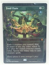Food Chain PROMO FOIL (Borderless) Commander: Teenage Mutant Ninja Turtles 0133
