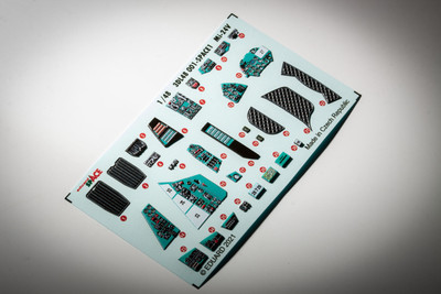 Eduard 3DL48001 1/48 Mi-24V SPACE Zvezda 3D Decal for Aircraft