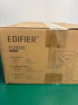 Edifier R1280DB Powered Bluetooth Bookshelf Speakers,4 Inch, Remote  (EZ5002011)