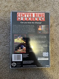 Center Ring Boxing Sega Saturn CIB Complete w/ Manual Reg Card Great Condition