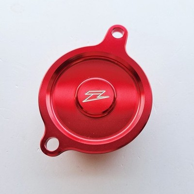 Zeta Ölfilterdeckel - KXF450 06-15, KLX450R 08-15 (rot)