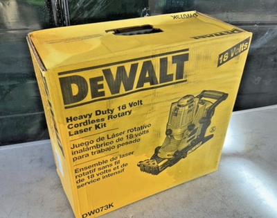 #ad BRAND NEW Sealed DeWalt DW073K 18V Cordless Rotary Laser Charger Case etc.. $249.95