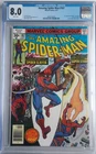 Amazing Spider-Man #167 RARE Newstand KEY 1st Will o Wisp CGC 8.0 WP 4645156004