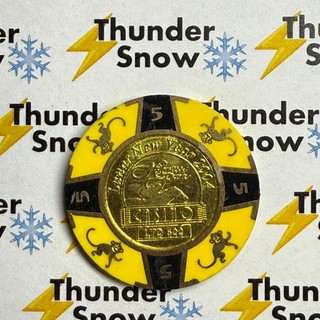 Casino Chip 😳 $5 Hollywood Park Year of the Monkey⚡️❄️⚡️❄️
