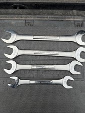 4pc Sears Craftsman Industrial Usa Nos Jumbo Double Open Wrench Set Sae