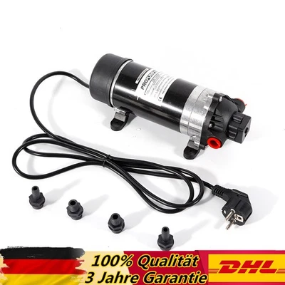 MARKENLOS DP-160M 220V Membranpumpe Pumpe Wasserpumpe Druckpumpe Für Camping