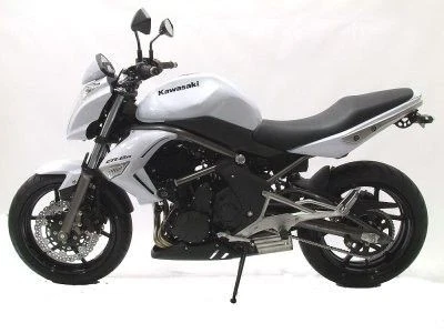 Protectores de choque R&G Racing negro estilo aerodinámico para Kawasaki ER-6N 2009-2010 Foto 2 de 4