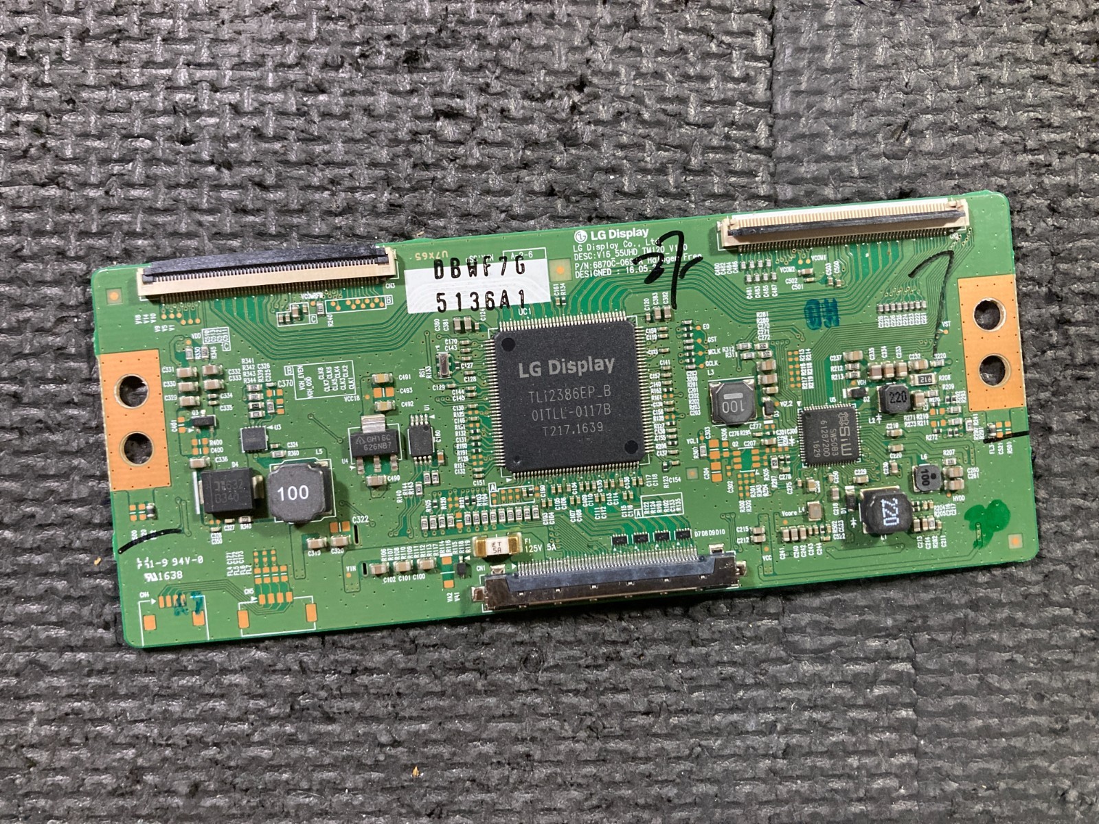 🖥️ LG&reg; OEM Genuine T-Con Board P/N: 6871L-5136A For TV