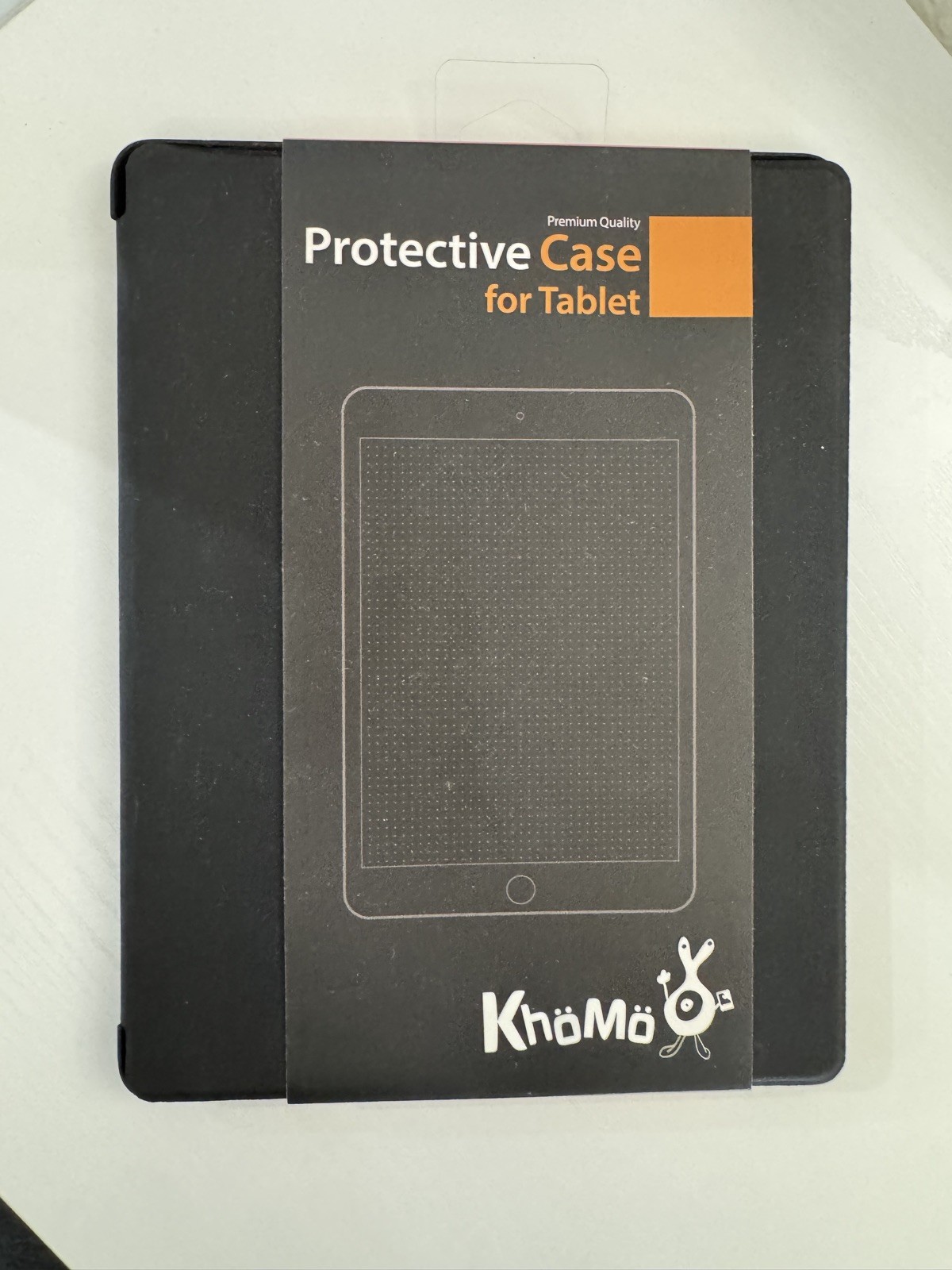 Khomo iPad 2/3/4 Sleek Black Polycarbonate Snap on Tablet Case