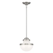 Livex Lighting - Oldwick - 1 Light Pendant in New Traditional Style - 8 Inches