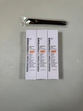 Perfection Eye Tightener - Instant Skin Tightener, 0.71 Fl Oz, New w/ brush 3pk