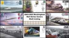 2003-2023 Trains & Railways Buckingham Rail Series Covers - Multi Listing