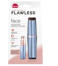 Finishing Touch FLAWLESS Face Pain Free Hair Removal New Version Blue
